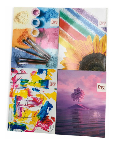 Cuadernos 48 Hojas Pack 10  Rayado 170 Mm X220mm Paper Max