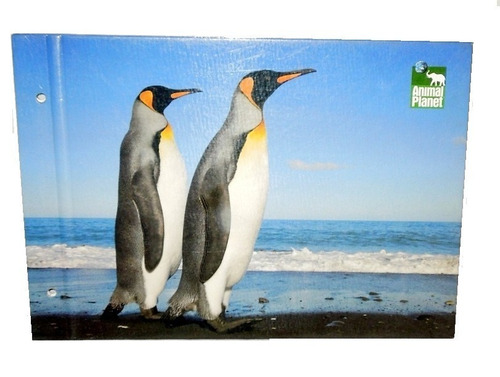 Carpeta De Dibujo Nº 5 Animal Plantet Pinguinos 