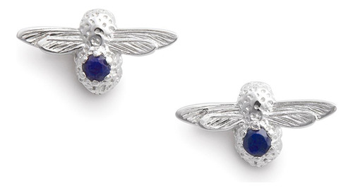 Aretes Olivia Burton C Stones Chapa Plata Objame103 Mujer