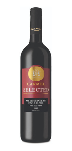 Vino Kosher Israel Carmel Mediterranean Style Blend