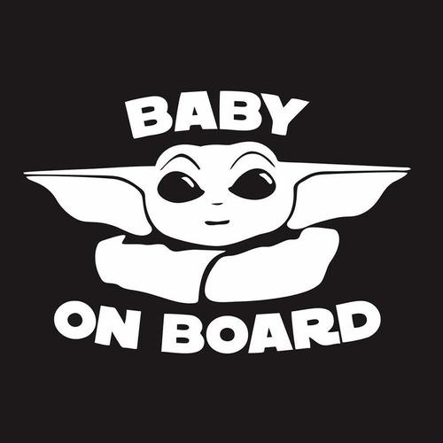 Vinilo Star Wars Baby | Movies Decal | 100% Jdm