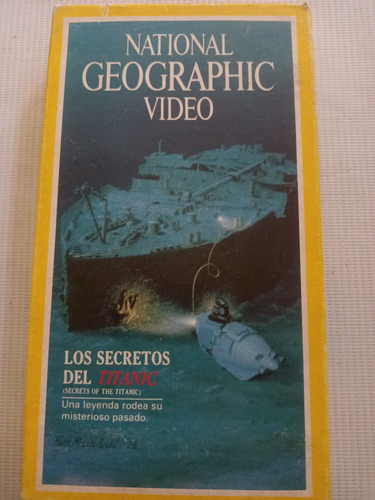 Vhs Los Secretos Del Titanic National Geographic 