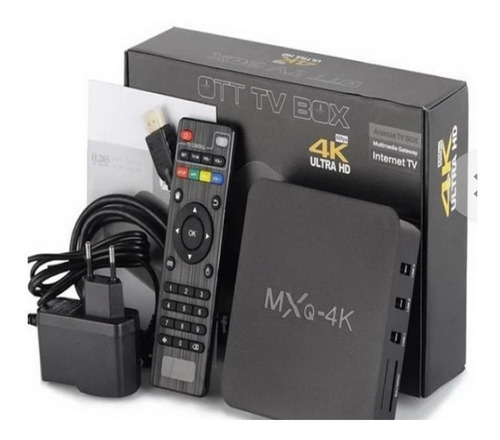Imagen 1 de 3 de Android Tv Box Ott Tv Box 4k Uhd Wifi 1 Gb Smart Tv