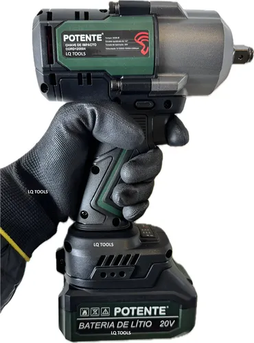 yfppp出品 Chave De Impacto A Bateria 1/2 - 91,7kg 900 Nm Para Carros