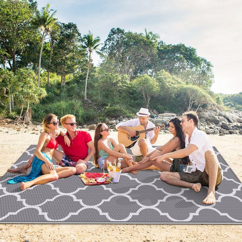 Alfombra De Plástico Reversible Para Exteriores, Impermeabl