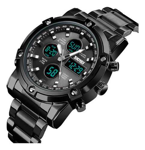 Reloj De Pulsera De Cuarzo Masculino De La Marca Man Quartz,