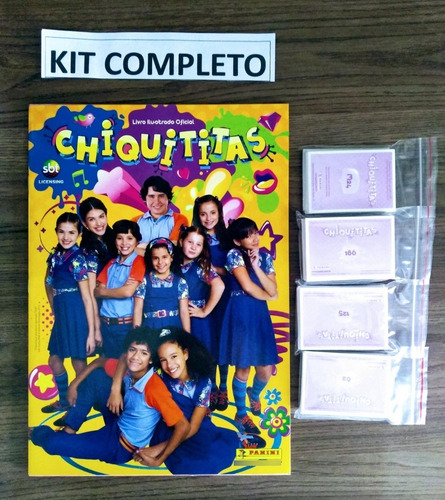 Album De Figurinhas Chiquititas 2013 Completo Para Colar (Usado)