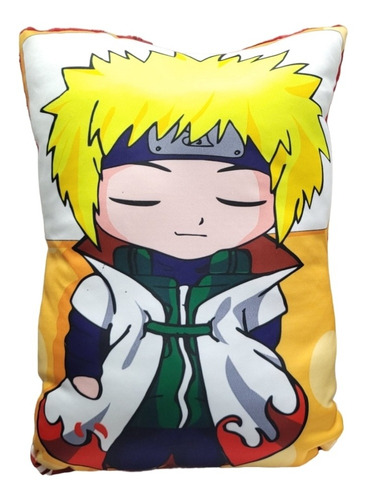 Almohada Cojín Reversible Con Relleno Cuarto Hokage Minato