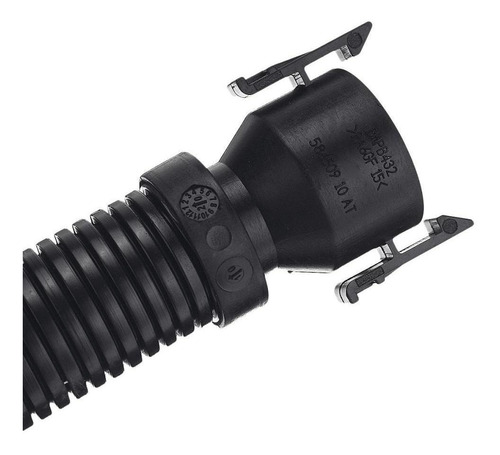Tubo De Entrada De Filtro De Aire De Plástico Negro Apto