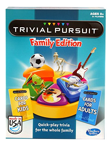 Hasbro Games Trivial Pursuit Family Edition Exclusivo Da Ama
