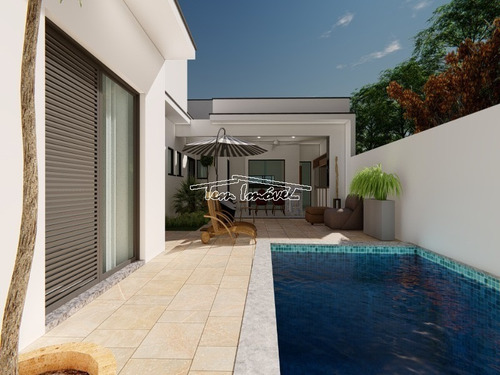 Imagem 1 de 8 de Casa A Venda No Portal Ville Castello Branco Em Boituva. 3 Suítes, Piscina. - Ca01256 - 69794054