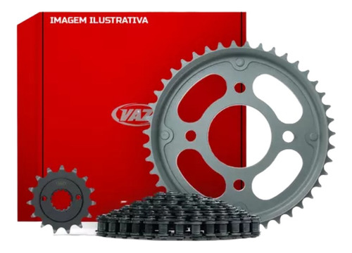 Kit Relacao Vaz S/ Ret Yamaha Fazer 150 Y04576xs