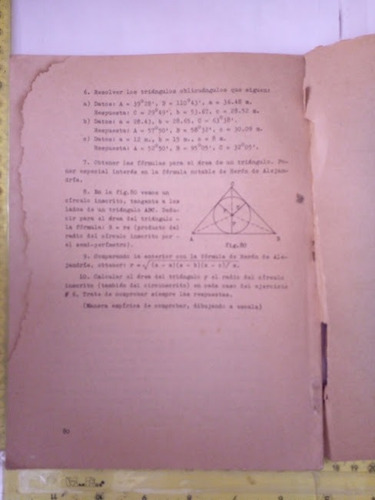 Geometria Razonada Y Trigonometria (Usado)