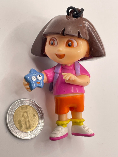 Dora La Exploradora Y Estrella Mini Figura 6cms Viacom 2003 (Usado)