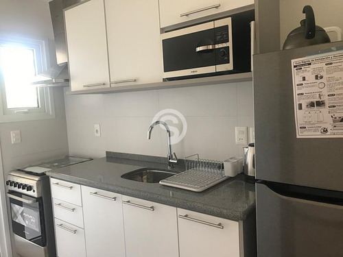 Apartamento A Estrenar En La Mansa 1 Dormitorio Con Parrillero- Ref: 3805