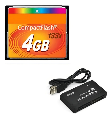 Cartão De Memória Compact Flash 4gb Cf