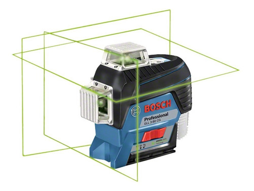 Bosch Nivel Láser De Líneas Verdes 120 M 360º Gll 3-80 Cg