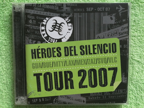 Eam Cd Doble Heroes Del Silencio Tour 2007 Enrique Bunbury