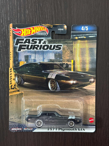 Hot Wheels Premium Rapido Y Furioso 1971 Plymouth Gtx