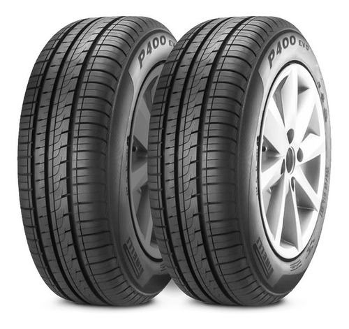 Imagen 1 de 3 de Kit X2 Neumaticos Pirelli 175/65 R14 P400 Evo Cuotas