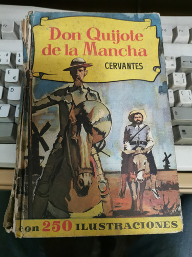 Libro Don Quijote De La Mancha 250 Ilustraciones 