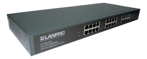 Switch Lanpro 24 Puertos Gigabit 10/100/1000 Mbps Lp-sg2401