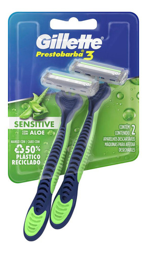 Aparelho De Barbear Prestobarba Gillette 3 Fórmula 1 Masculi