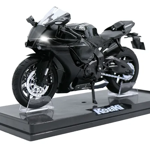 Coleccion Escala Moto Juguete Yzf-r1 Con Base Llavero 17cm