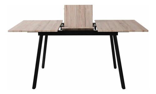 Imagen 2 de 3 de Mesa De Comedor Extensible 120-160x80x76cm