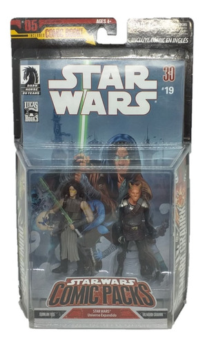 Hasbro Star Wars Comic Packs Quinlan Vos Vilmarh Grahrk