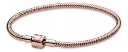 Pandora Pulsera Moments Cierre De Barril Rose Gold