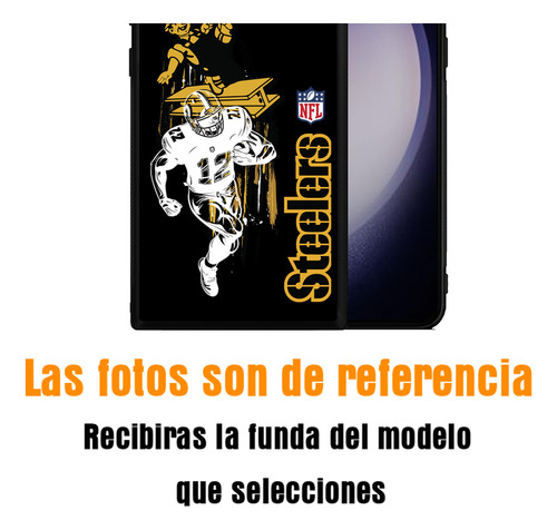 Funda Uso Rudo Diseños Para Samusng S21 Plus Más Complemento Steelerss Nf-l