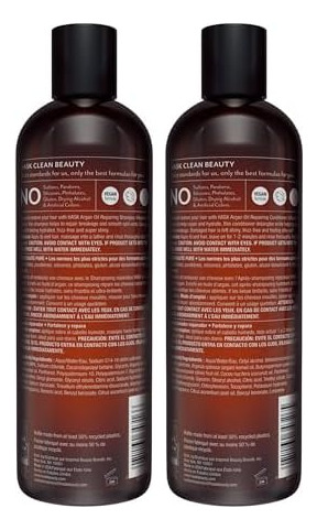 Shampoo Reparador De Óleo De Argan Hask E Condicionador Para