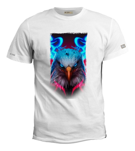 Camiseta Estampada 2xl - 3xl Aguila Animal Original Inp Zxb