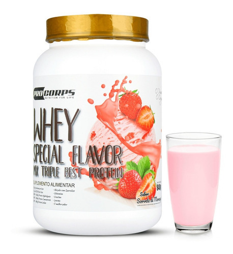 Kit 8 - Whey Protein 3w Special Flavor - Atacado - Sabor Chocolate Com Coco