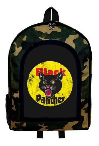 Mochila Camuflada Black Panther Nueva Colección Modelo 136