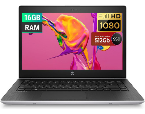Laptop Hp 440g5 Core I5 8va 16g Ram Ddr4 512g Ssd Wifi Hdmi (Reacondicionado)
