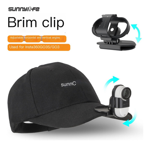 Para Sunnylife Insta360 Go 3s Clip De Solapa, Soporte De