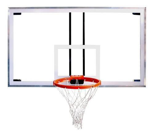 Tablero De Blindex Y Aro De Basquet