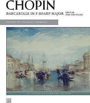 Barcarolle In F-sharp Major, Op. 60 - Frederic C (importado)