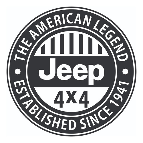 Calcos Jeep American Legend Since 1941 Renegade Cherokee 