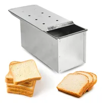 Comprar Molde Pan Lactal 2l Pan De Miga Con Tapa 20 Cm
