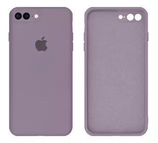 Capa Case Capinha Para iPhone 7 Plus iPhone 8 Plus Aveludada