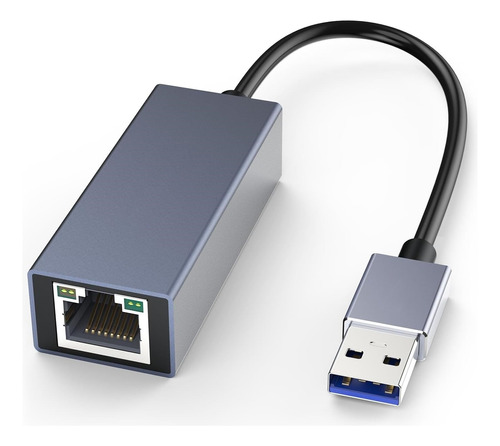 Adaptador Ethernet Usb 3.0 A Rj45 Gigabit Lan 1000 Mbps