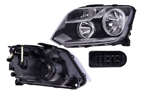 (par) Faros Manual P/foco H1 Y H7 5pin Vw Amarok 2012 Depo