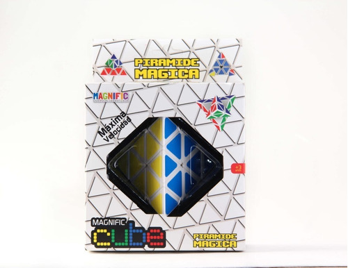 Cubo Magico Forma Piramide Profesional De Magnific