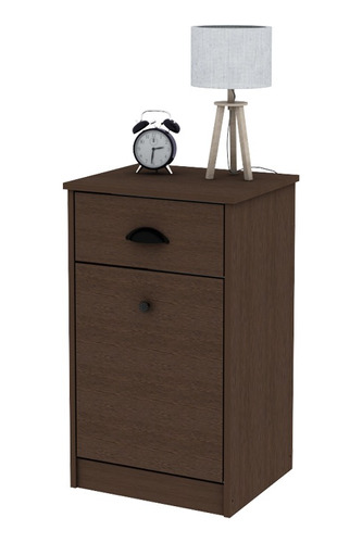 Mesa De Luz Botinero 1 Cajon Dormitorio Centro Estant - Mm