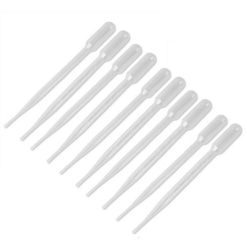 Kit Pipeta Plástica Pasteur 3ml De 155mm X10