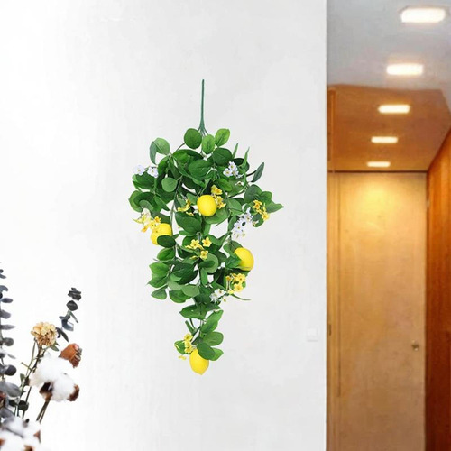 Arranjo De Flores Artificiais Para Decoração De Limão,
