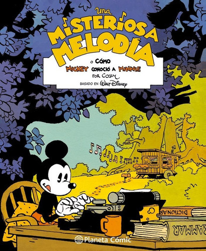 Mickey Una misteriosa melodÃÂa, de Cosey. Editorial Planeta Cómic, tapa dura en español